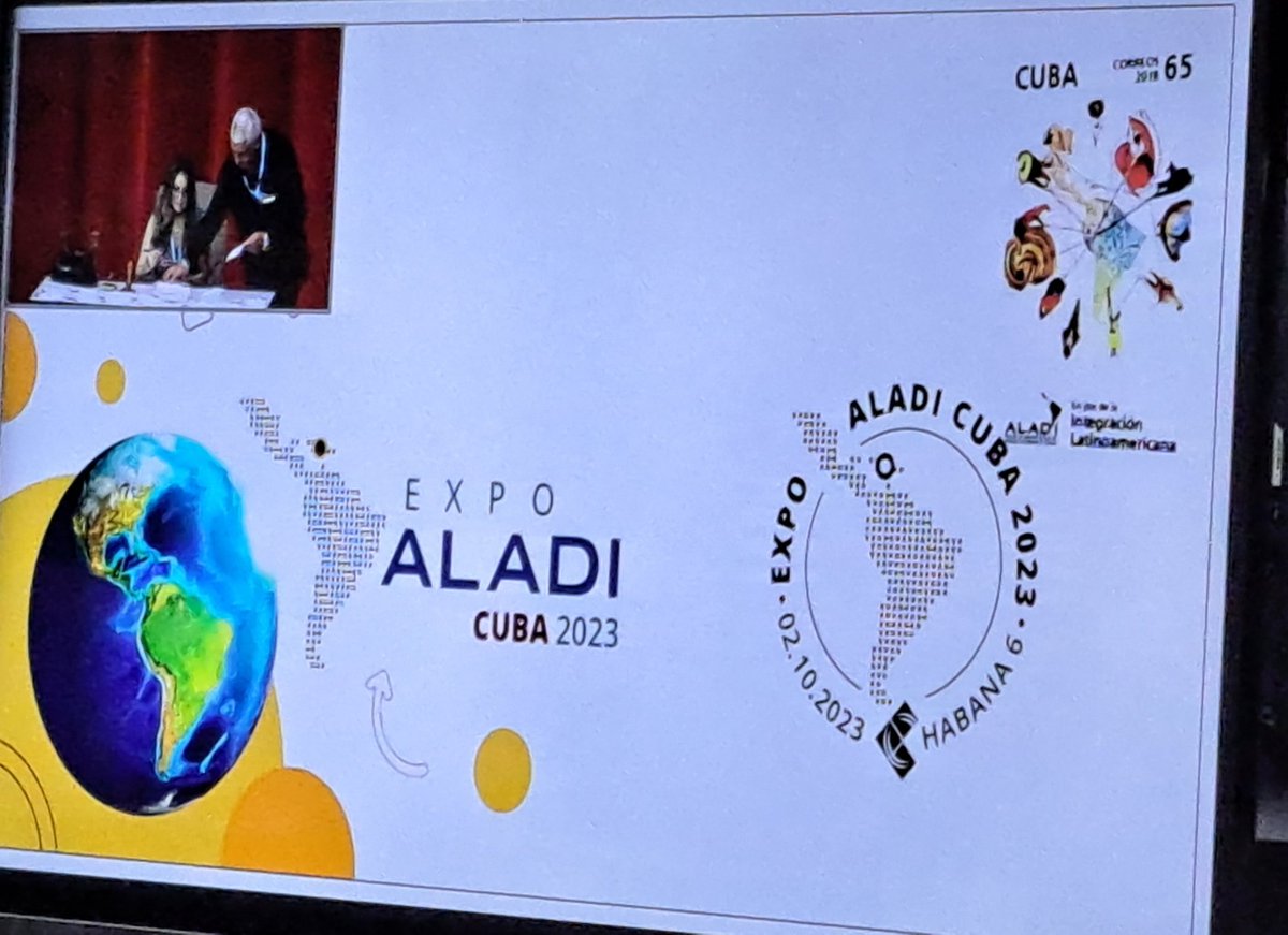 MMarreroCruz's tweet photo. En la tarde de este lunes participé en la inauguración de la Macrorrueda Multisectorial de Negocios Expo ALADI-#Cuba 2023, evento que favorecerá el intercambio y la materialización de alianzas comerciales con empresarios de 13 países. https://t.co/TgmUM45BL8