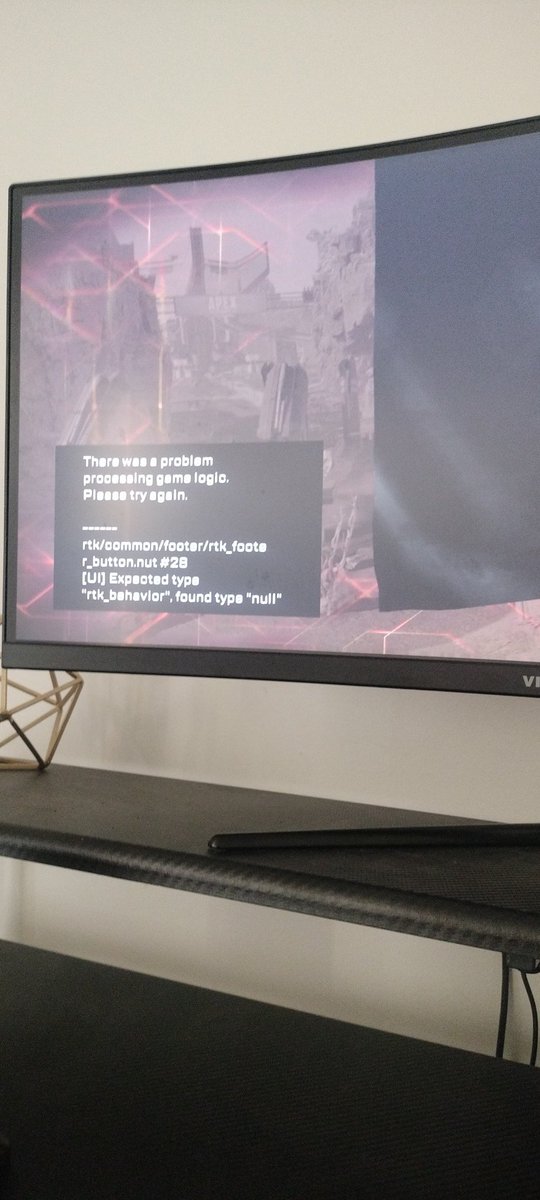 NovalocityRappr's tweet photo. @PlayApex Why is this happening? It won't let me play. https://t.co/l6foEGC2Yr