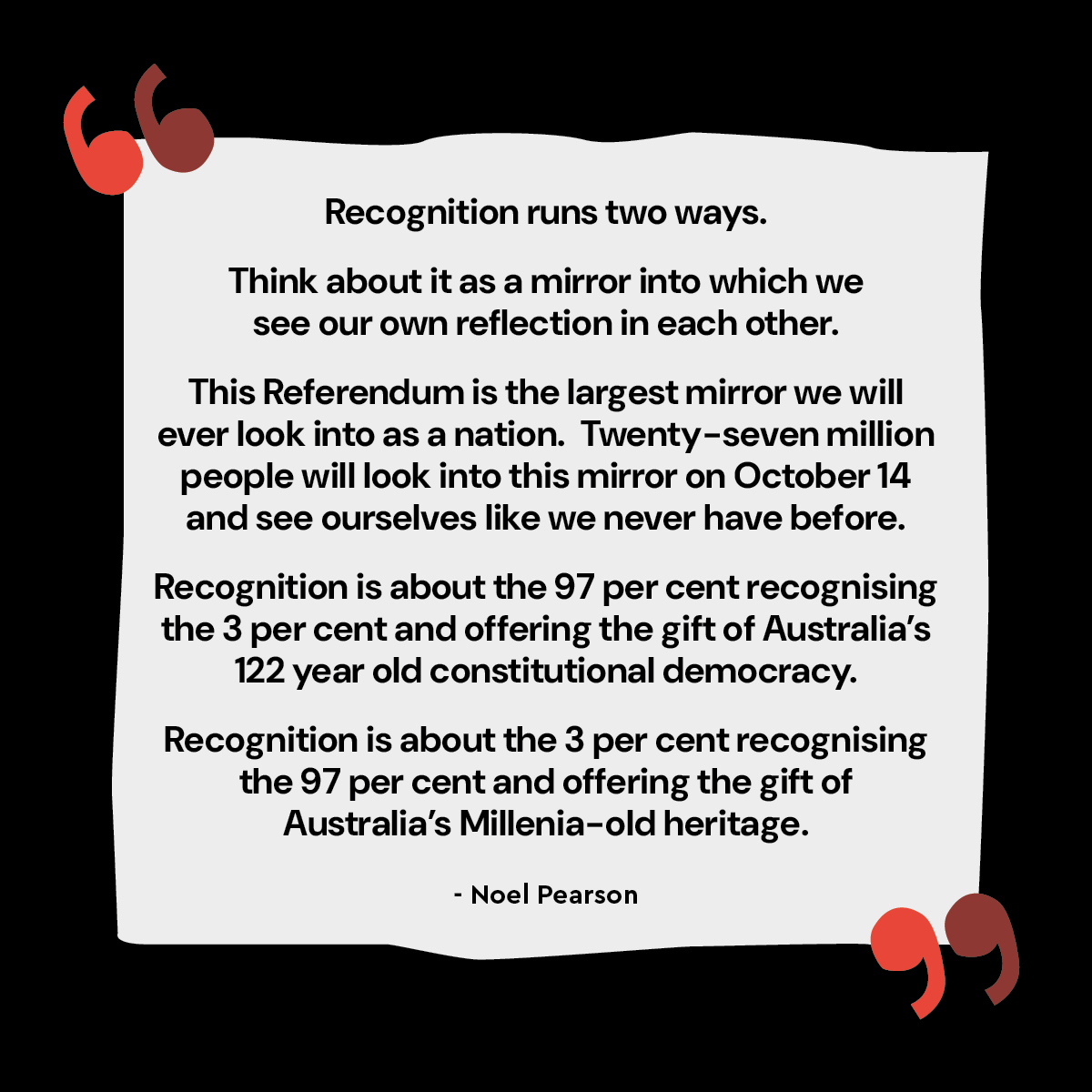 Let's say Yes to each other! THIS is the spirit of Australia. 🇦🇺❤️
Inclusion. Respect. Listening. Learning.
@yes23 #recognition #voice #empowerment #bettetogether #betterresults