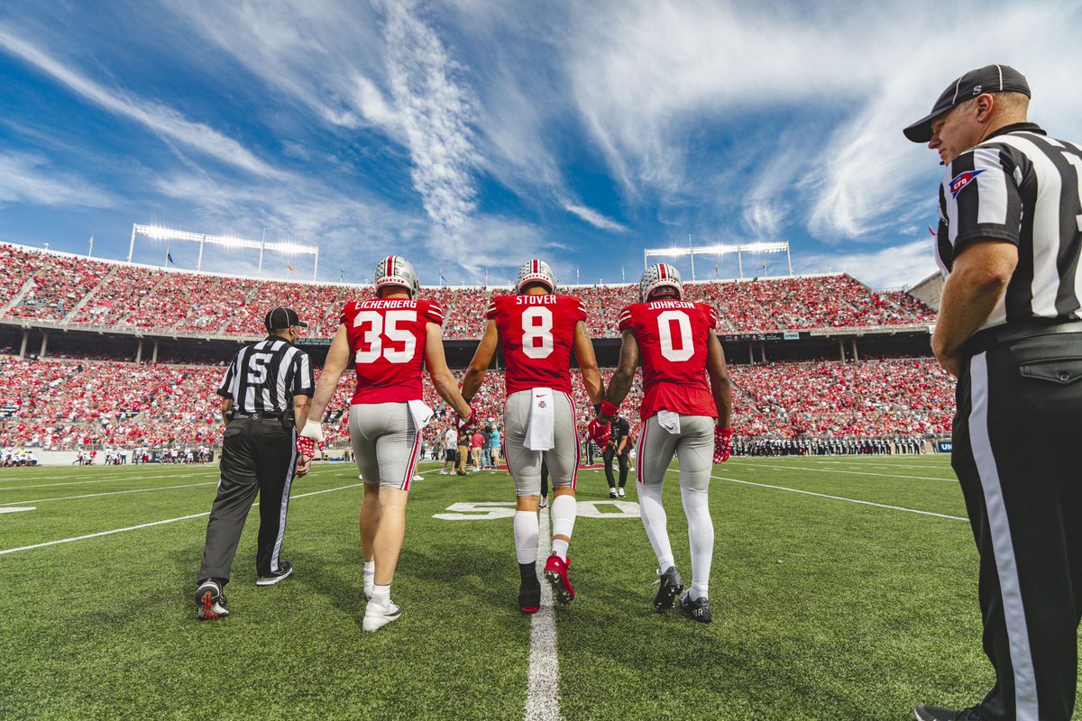 OhioStateFB's tweet photo. Best atmosphere in College Football is back this weekend 😁 https://t.co/dSKFSWAZL7