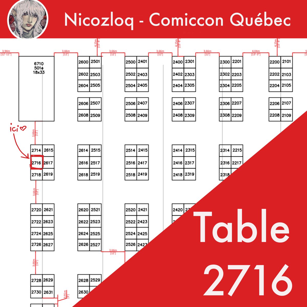 nicozloq's tweet photo. Je vais être au Comiccon de Québec ce weekend prochain du 7 au 8 Octobre!
#comicconquebec #artistalley #merch https://t.co/POQNY0wFC2