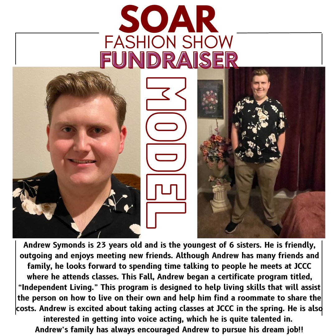 Join SOAR for 2nd Annual Fashion Show Fundraiser. featuring SOAR Fashion Models! This event will be one of our largest fundraisers for our 2024 activities.
Please come have fun and help us fund future events for SOAR!
Click here for tickets: buytickets.at/soarspecialnee…