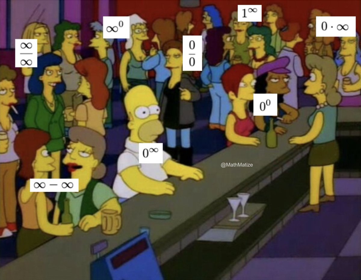 0^∞ is not an indeterminate form!