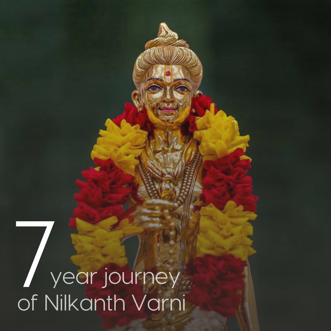 7 days until we open our doors! As we count down, let's reflect on the 7-year transformative journey of Nilkanth Varni, to whom Akshardham is dedicated. A journey of resilience and devotion mirrored in every corner here. #AkshardhamOpening2023 #LegacyofInspiration #Akshardham