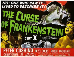 WesleyDolan's tweet photo. I'm going back to Hammer Horror with their spin on Frankenstein starring Christopher Lee as the creature and Peter Cushing as Frankenstein. #firsttimehorror https://t.co/rhTCElKGzu