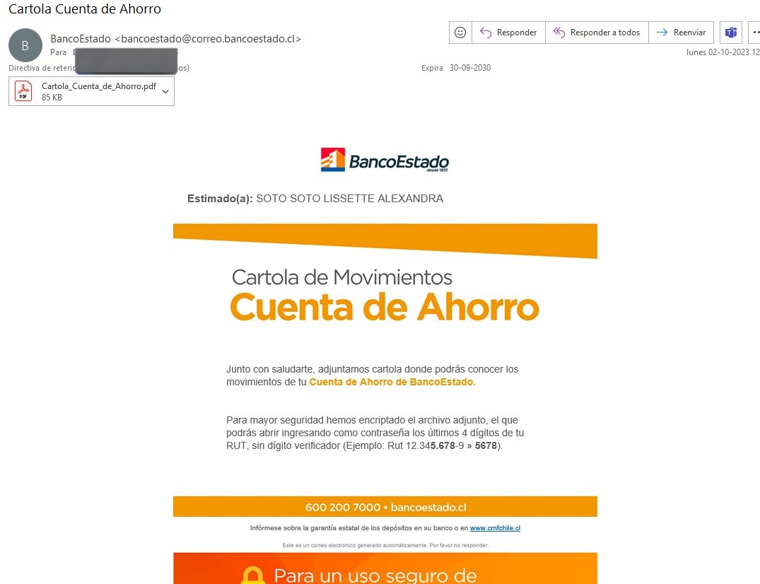 LuisMenesesG's tweet photo. @BancoEstado Hola!!
Este correo corresponde a vuestro dominio? https://t.co/tCPemq1a4N