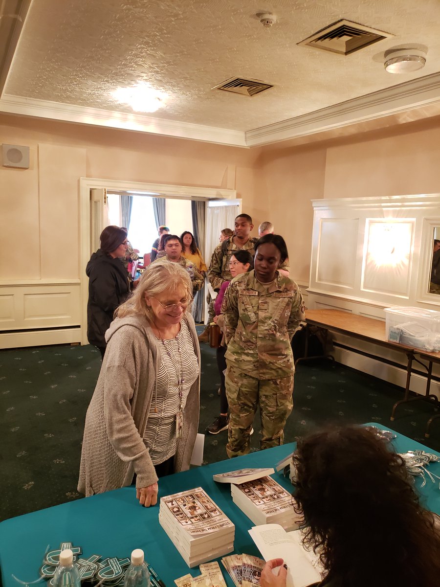 ColonelLisa's tweet photo. Conducted MST & leadership related training sessions in the UK. #ourstoriesmatter
Go to https://t.co/tBBCqDP2zg to learn more about this important visit. #EndMST @ec_blueearbooks @kdrkrepp @JavelinaNation @Tammy_Barlet @SnoozeBooster https://t.co/SgfeNHHbHh
