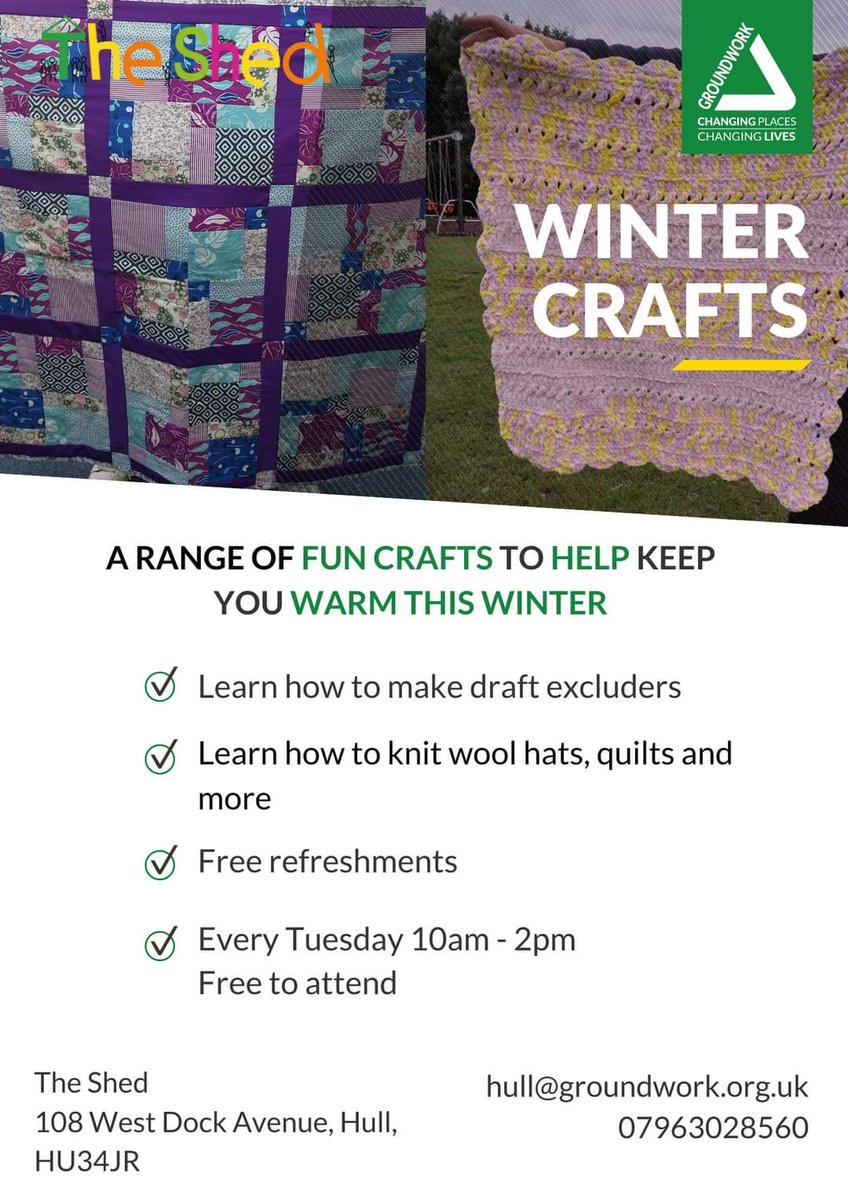 Learn to make hats, scarves, throws & more #free #wintersupport #skillsforlife @northbankforum @hull_libraries @Giroscope_Hull @NNetworkHull @RadioHumberside @Hullsisters @bite_market @HessleRdNetwork @KathLavery @HullChampions @HCCTPT @HftRecoveryCol