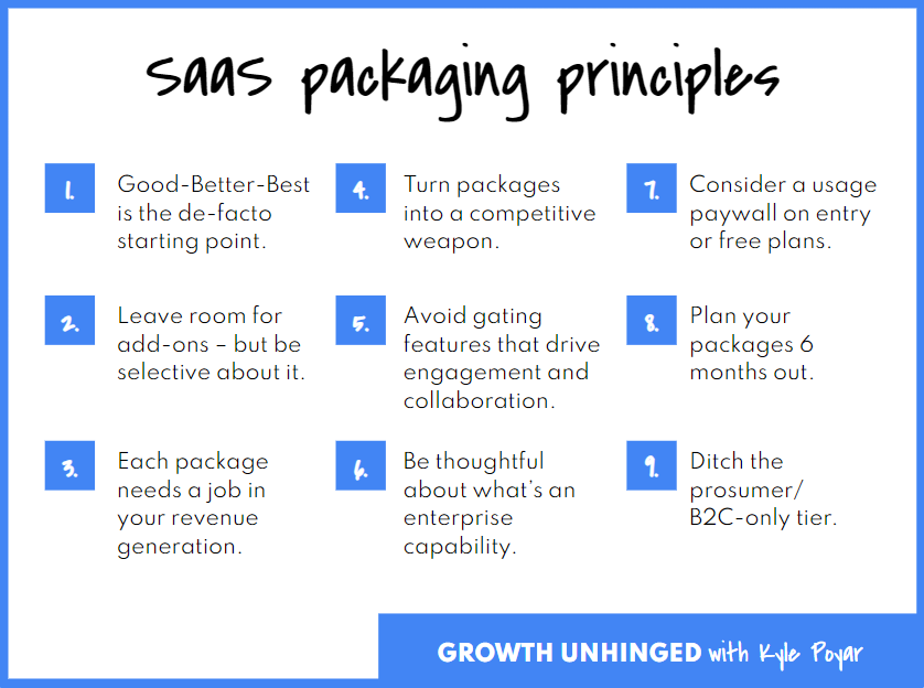 SaaS packaging debates can feel like Groundhog Day 😵‍💫 But fret not, @poyark has got you covered with a comprehensive guide to help you make sense of it all. Dive into the latest strategic principles / tactical tips for designing winning SaaS packages:openview.vc/3RzOaOD