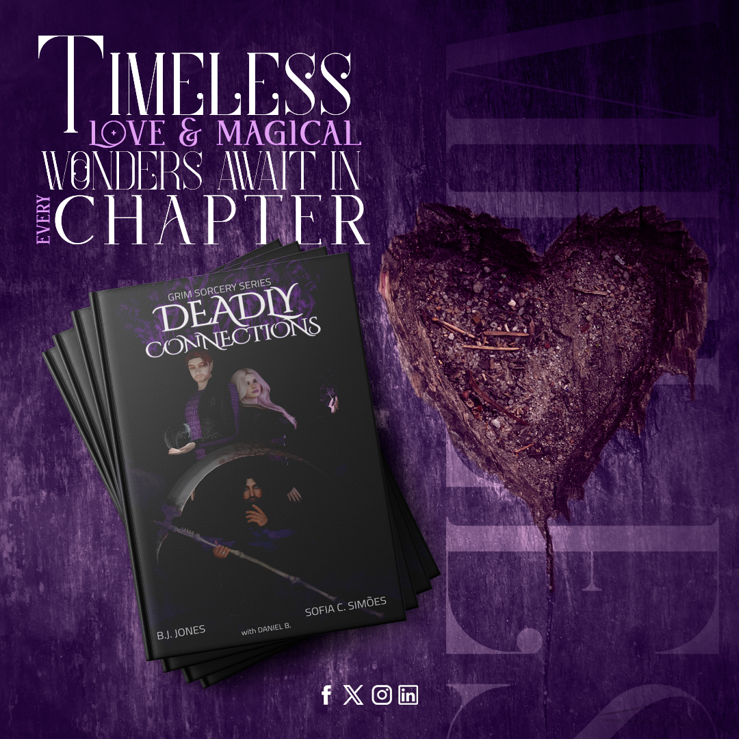 Experience a tale of love, time, and magic as you get lost in the pages of 'Deadly Connections.'

Discover more at a.co/d/6Fq4no5

#deadlyconnections #timetravel #magicallove #timelesswonders #bookmagic #loveintwined #mysteryandmagic #unforgettablestory #cantputitdown