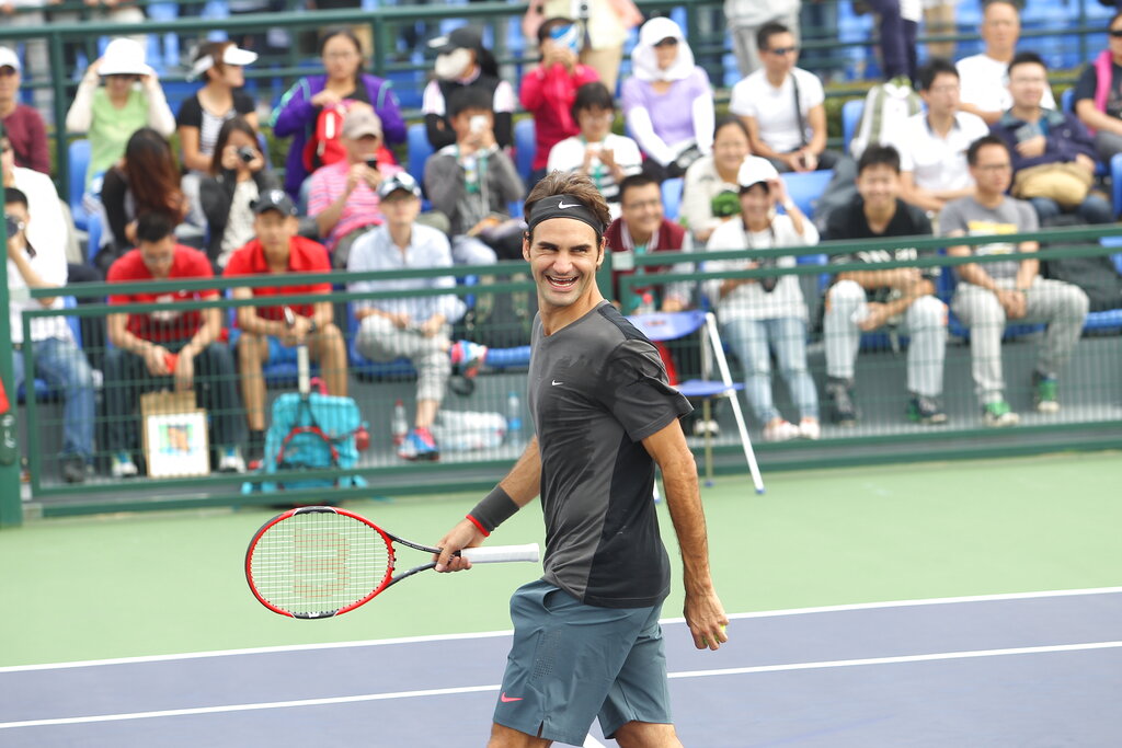 norinchi_df's tweet photo. #rogerfederer #smilerer 😊 #Shanghai https://t.co/kv9EpBZWAR