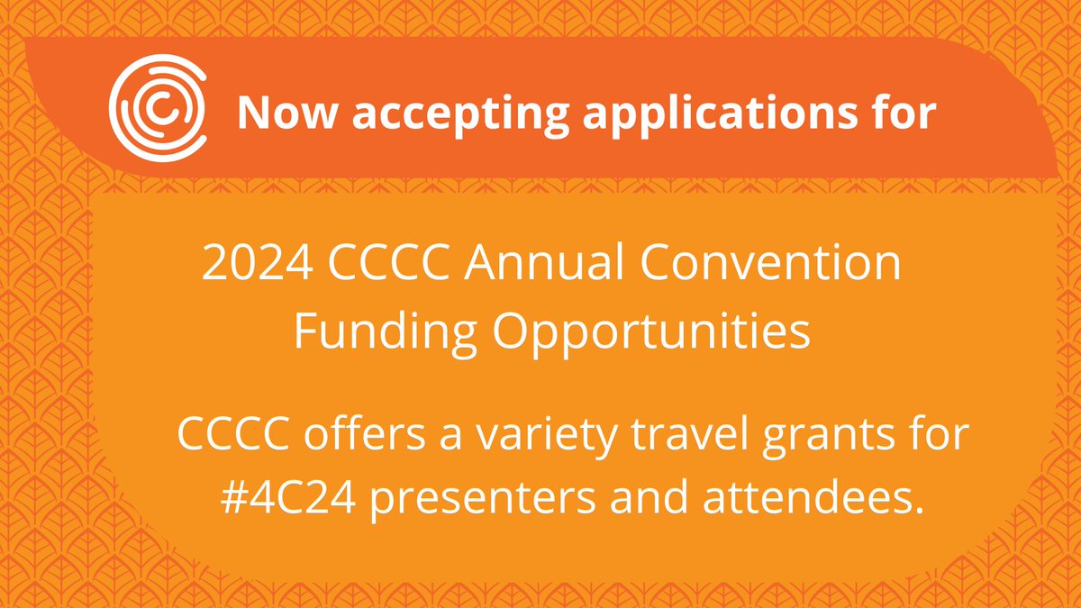 NCTE_CCCC's tweet photo. .@ncte_cccc offers a variety of travel grants for #4C24 presenters and attendees, including graduate students, contingent and part-time faculty, those from historically underrepresented groups, and more. Learn more about these programs. https://t.co/oqnHCswkU4 https://t.co/D6cDQKdgnP