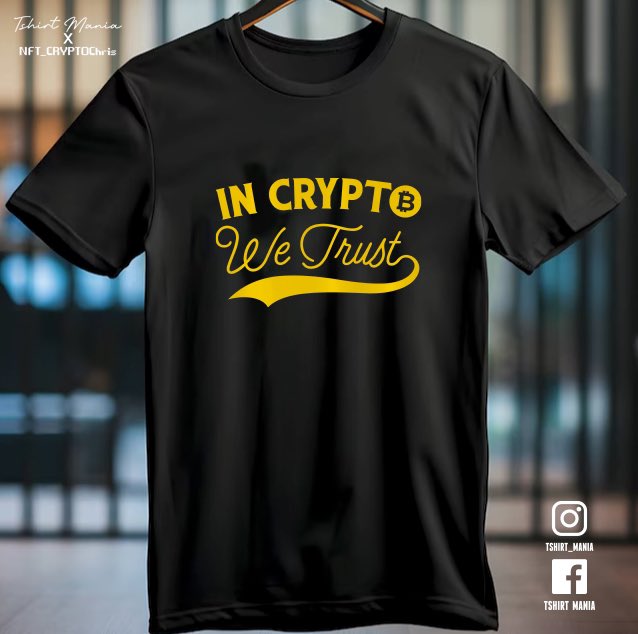 TshirtMania's tweet photo. Premier modèle de la collection Crypto en collaboration avec @NFT_CRYPTOchris 

La collection dispo ici 👉🏻 https://t.co/BHkjmBx73P

#tshirtmania❤️ #tshirtmania #tshirtmaniacharleroi #crypto #cryptoart #cryptoworld #cryptotshirt #tshirtcrypto #cryptocollection #incryptowetrust https://t.co/b0DgX1WD0h
