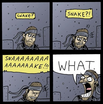 This is one of my fave comics of all time, but I can't for the life of me find the og source or artist.  I feel like it could be an old <a href="/kcgreenn/">KC. Green</a> or <a href="/Adam_T_Murphy/">Adam Murphy</a>?! 
Help! Anyone? Snake?