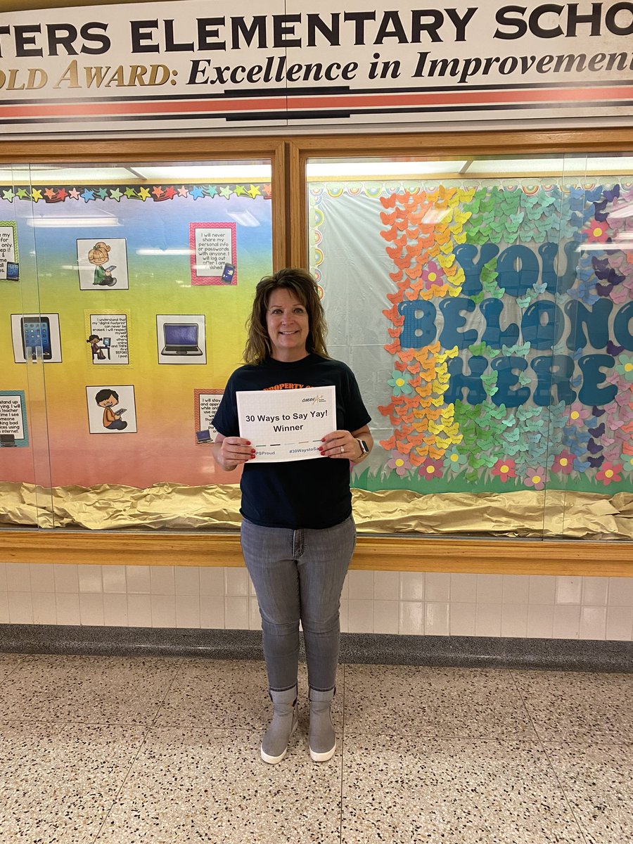 OPS_Masters's tweet image. Congratulations to this week’s 30 Ways to Say Yay recipient, our Special Instruction teacher, Ms. Averill. We are grateful for her flexibility and caring ways. She goes above and beyond and is always willing to help! #30WaysToSayYay #OpsProud