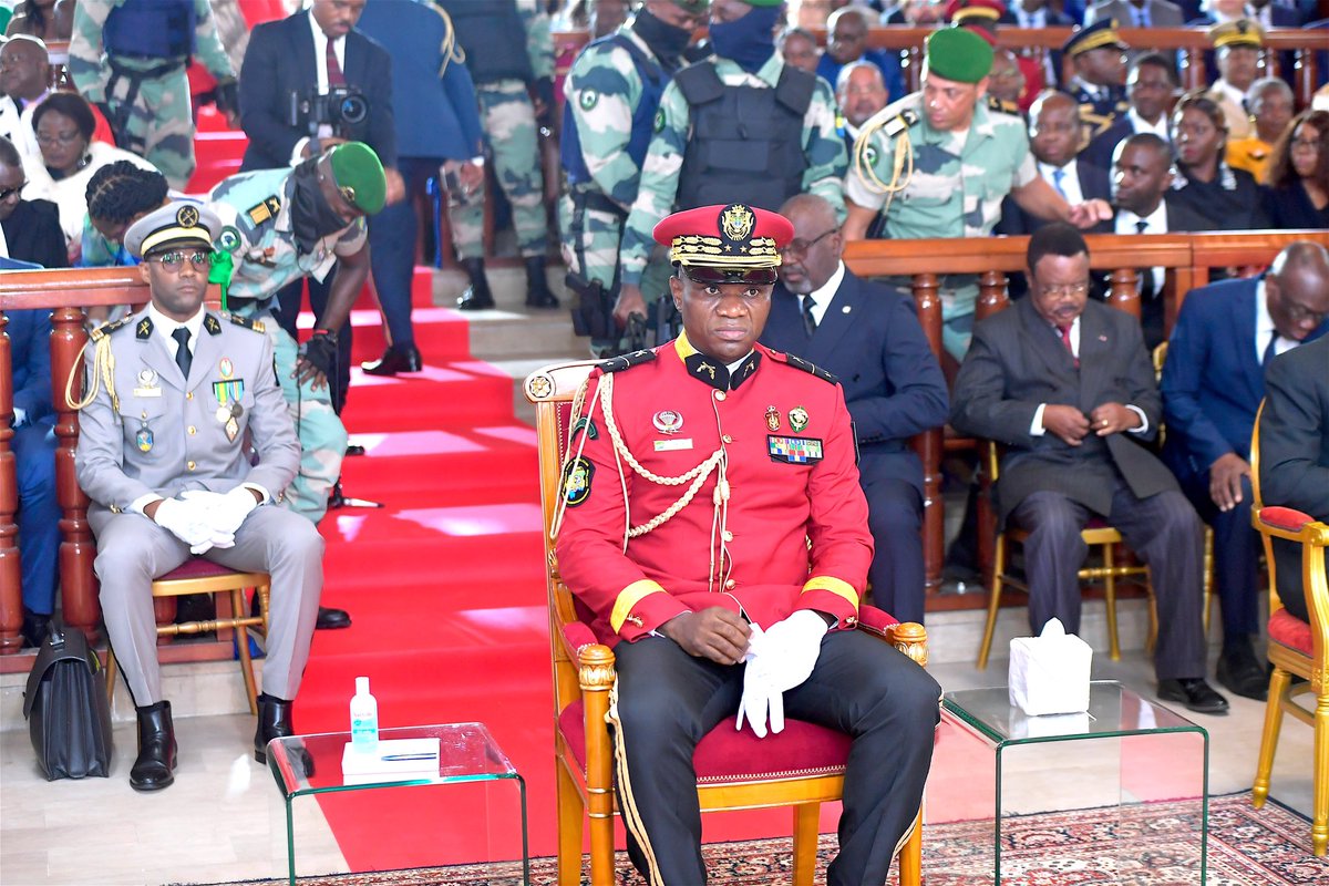 Brice Clotaire Oligui Nguema tweet media