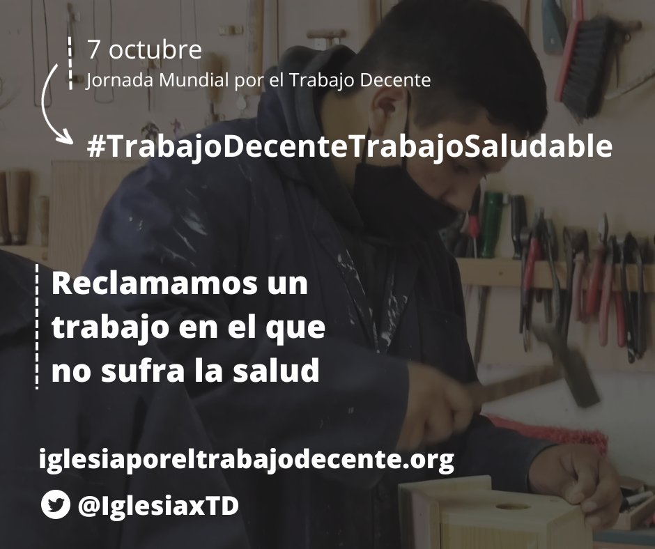 HoacSegorbe's tweet photo. Miles de personas siguen hoy en día sin acceso a trabajo, mientras las condiciones precarias siguen instaladas entre la clase trabajadora, perpetuando la vulnerabilidad. 
#TrabajoDecenteTrabajoSaludable https://t.co/xmQ44jLWWl