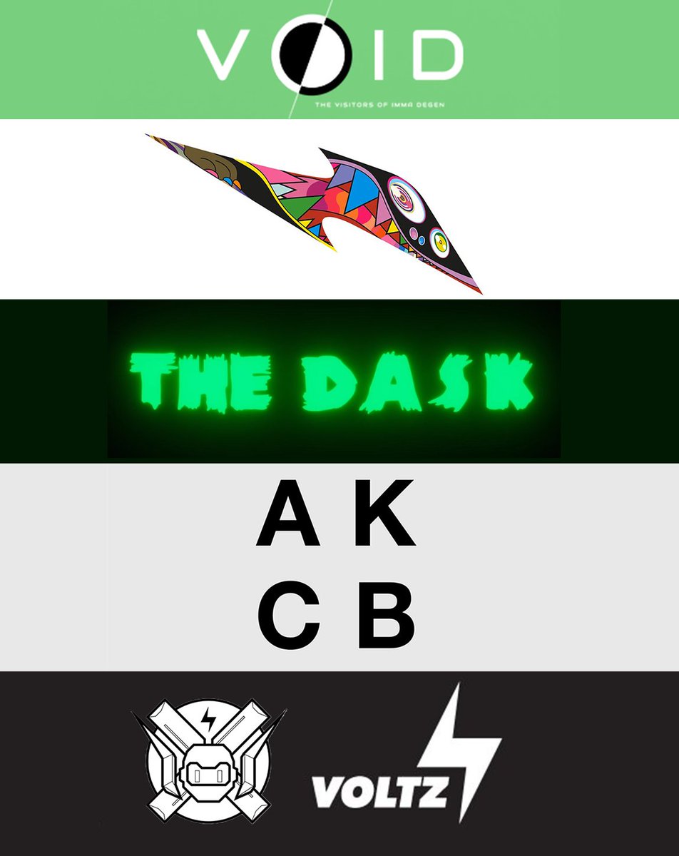 What do these 5 NFT projects have in common?  And why I think the commonality is an important part of the NFT market going forward...
A 🧵