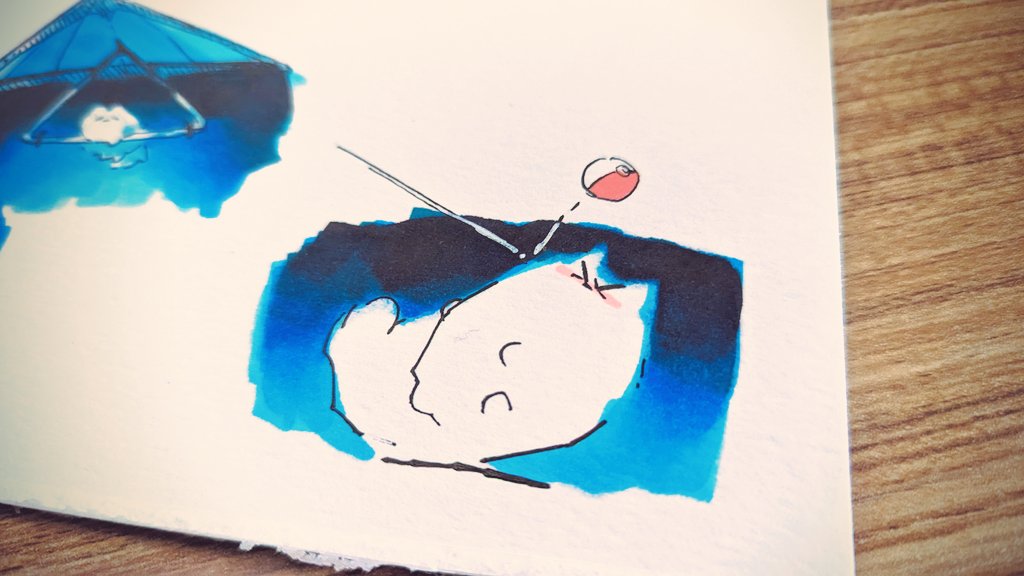 「Muffin is here」|mattのイラスト