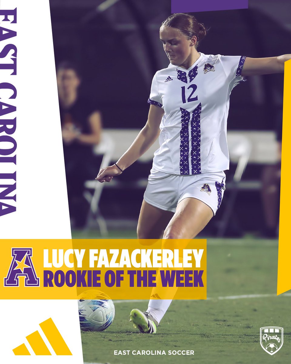 ECUSoc's tweet photo. More conference honors for the Pirates!🏴‍☠️🙌 @American_Conf 

#GoPirates https://t.co/H4y7lgSm2g