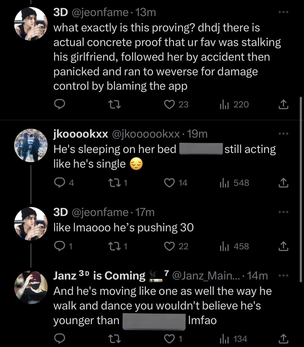 reportforjmn's tweet photo. This account always attracts hate towards jmn and now interacting with his antis too please report and block them https://t.co/GFu8IyLrnF
