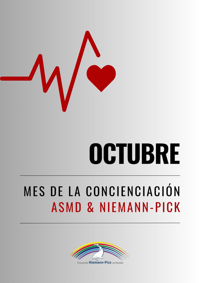 FNP_Espana's tweet photo. Octubre: mes de la concienciación de la enfermedad de #ASMD y #NiemannPick. 

Únete a nosotros para dar visibilidad a esta enfermedad rara. ¡
¡Juntos avanzamos! https://t.co/2ponlssIc0