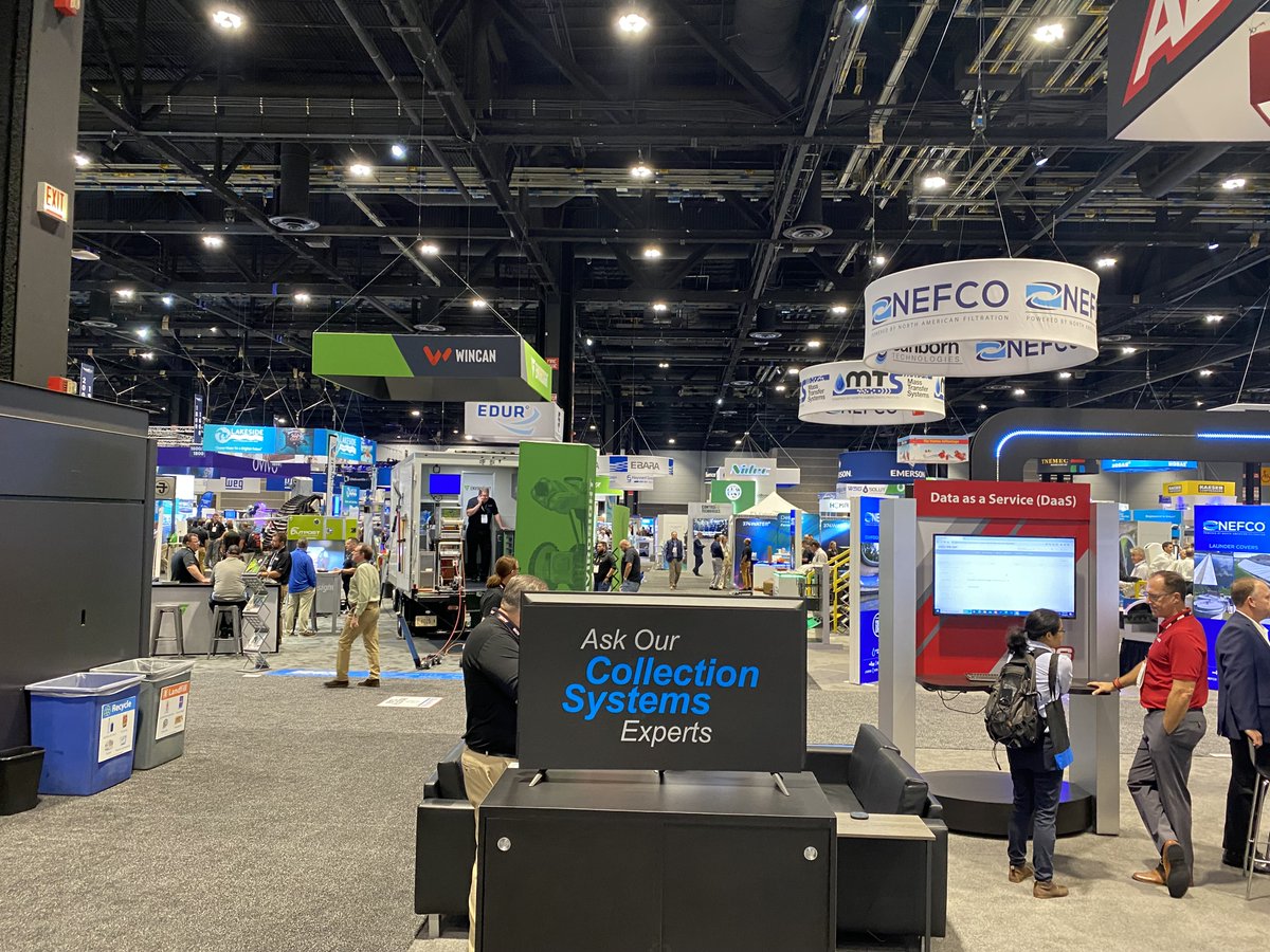 SEPCO's tweet image. SEPCO is in the building! Day 1 at WEFTEC 2023. Say hello at booth 3039. #weftec2023