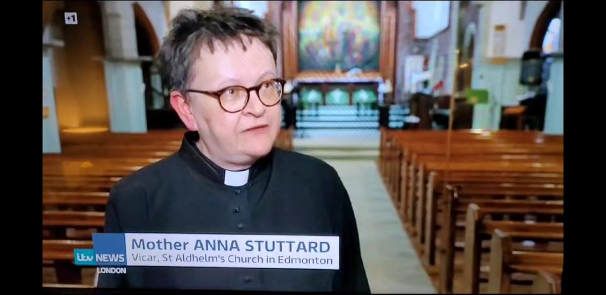 aldhelm_s's tweet photo. Mother Anna was interviewed on ITN news this evening, telling our community that the church will be open this evening and will re-open early tomorrow for anyone who wants to light a candle or talk as we come to terms with the loss of a young man from our community. https://t.co/Lvu26uyaUL