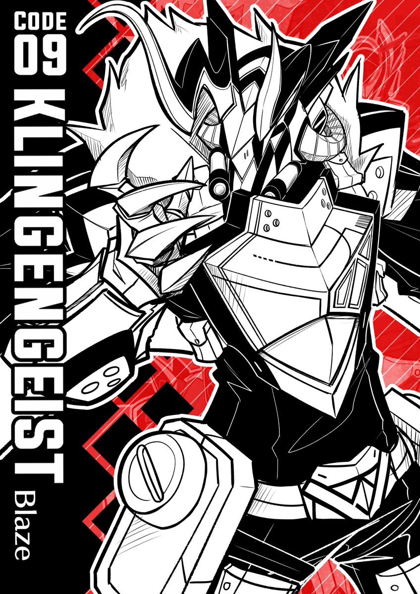 Klingengeist might be my top fav Zeitgeist form, but definitely not on my top fav things to draw