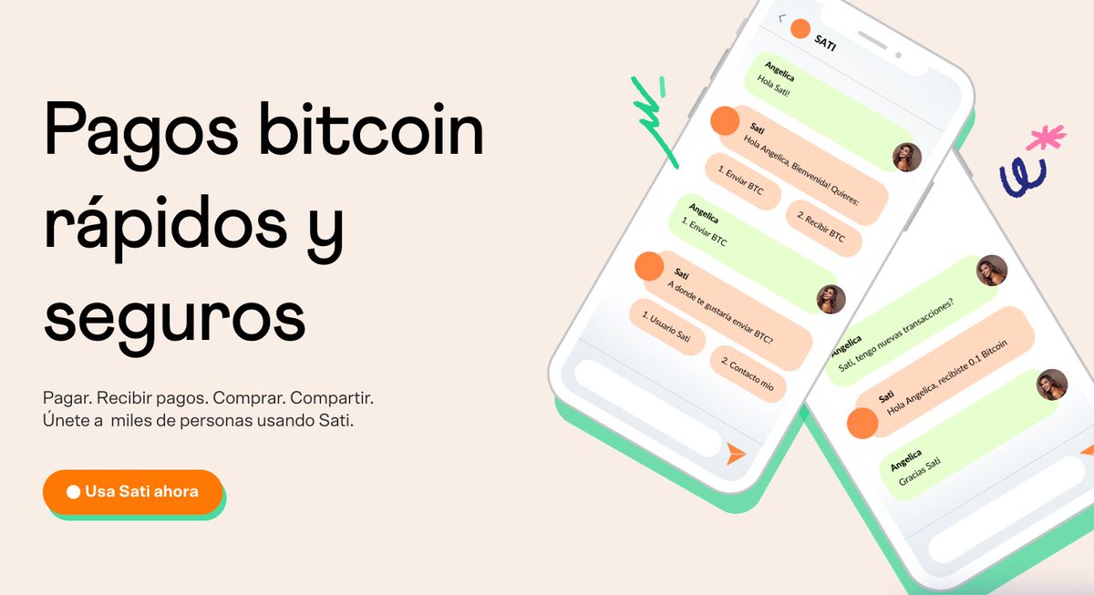 fservin's tweet image. OK, este es el alpha! Buscamos 50 usuarios en LATAM para probar la primera wallet para mandar y recibir #bitcoin  usando Whatsapp.

Recibe 1,000 satoshis gratis por RT + ❤️ y registrate en el programa SATI: forms.gle/hcw2UK29zSMcBi…

Si llega a mas de 100 duplico recompensa 🚀💰