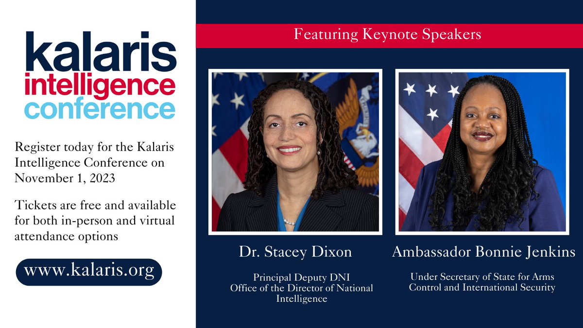 Georgetown’s Kalaris Conference is happening on November 1! Registration is OPEN at kalaris.org The conference is bringing together diverse perspectives to examine the complex tradeoffs of technology policy and how the U.S. intelligence community is adapting.