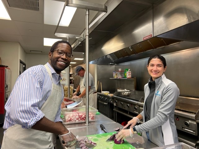 In September, we served 16,482 free prepared meals to the community at our Soup Kitchen site. Thank you to <a href="/UNFI/">UNFI</a>  for a Hunger Awareness Month partnership that covered the cost of every meal served in September. We are so fortunate to call you a part of the Amos House family!