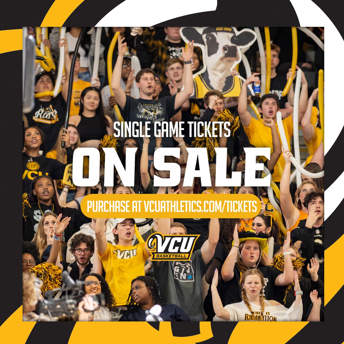 Tickets are on sale NOW! What games will we see you at? 👀

🎟🔗: bit.ly/3ZBolzH

#LetsGoVCU