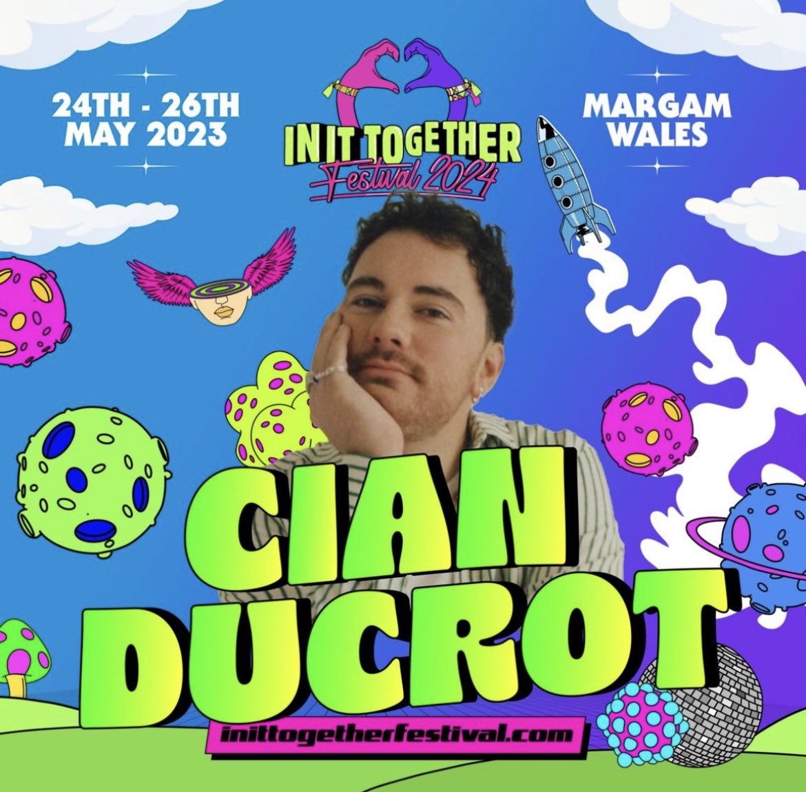 Cian_ducrot's tweet image. In It Together Festival! Gonna be a fun one! 💙