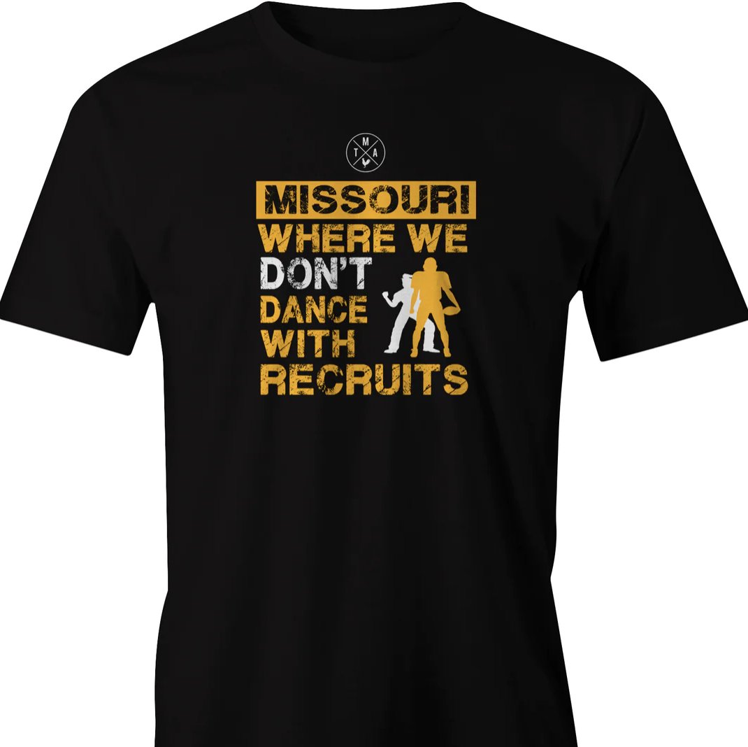 Some SEC coaches like to dance with their recruits.

This week, #Mizzou welcomes Brian Kelley and LSU to Columbia for a #Blackout game, and TMASTLShop.com has your t-shirt to welcome Coach Kelly and the LSU Tigers to Faurot Field.