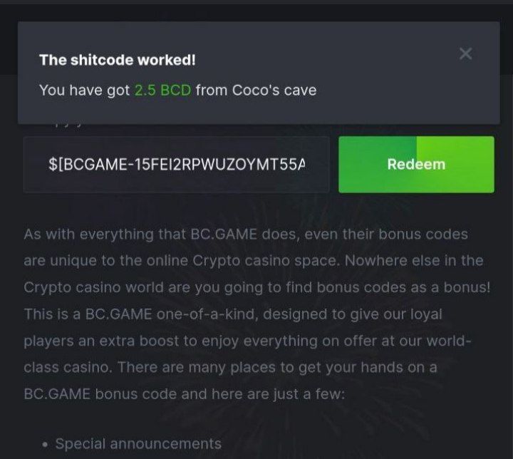 ElEl404's tweet photo. @GamblerKev 🏆 Free $2.5 BCD  in bcgame Forum Now 🏆    
https://t.co/ioLX0hukiX https://t.co/1U1FXEtISR