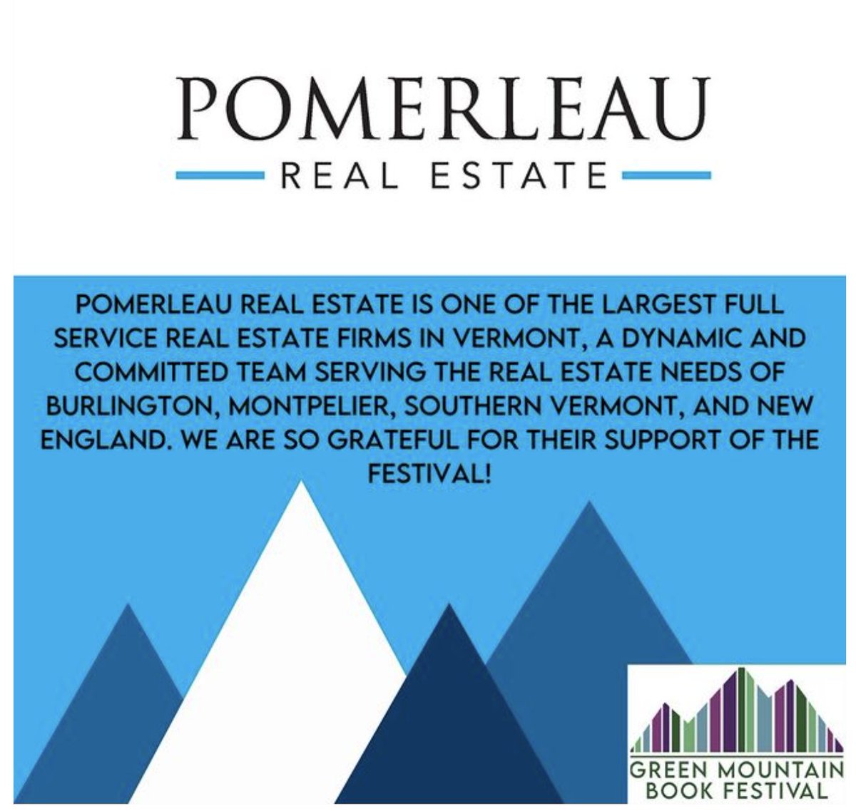 Green Mountain Book Festival tweet media