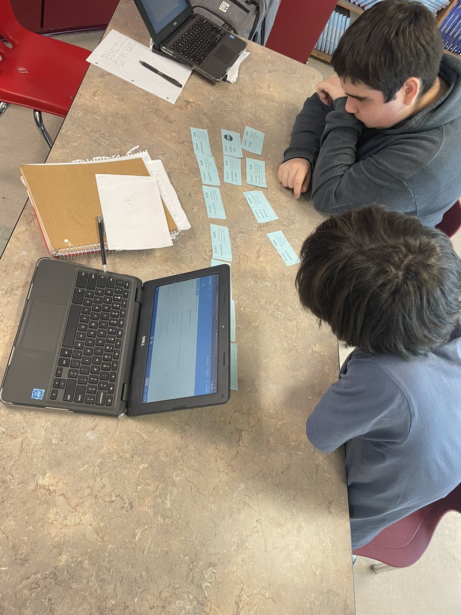 MommaKB2's tweet photo. @VBHSNation US history students reviewing terms and concepts from industrialization and populism units https://t.co/vE9i7FNFYn