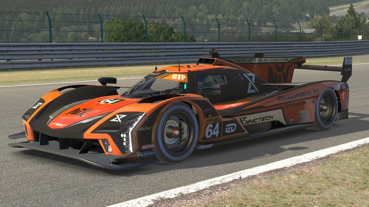 nixesports_es's tweet image. Llevábamos tiempo sin presentar ningún coche por aquí ⬇️

Hoy os presentamos nuestro nuevo coche del equipo, el Cadillac Hypercar para la PEC

Se ve realmente espectacular en pista😍

📸 @pablo_ms8
🖌️ @pablo_ms8 

@SynctechGaming #GoWithEverything🧡🖤