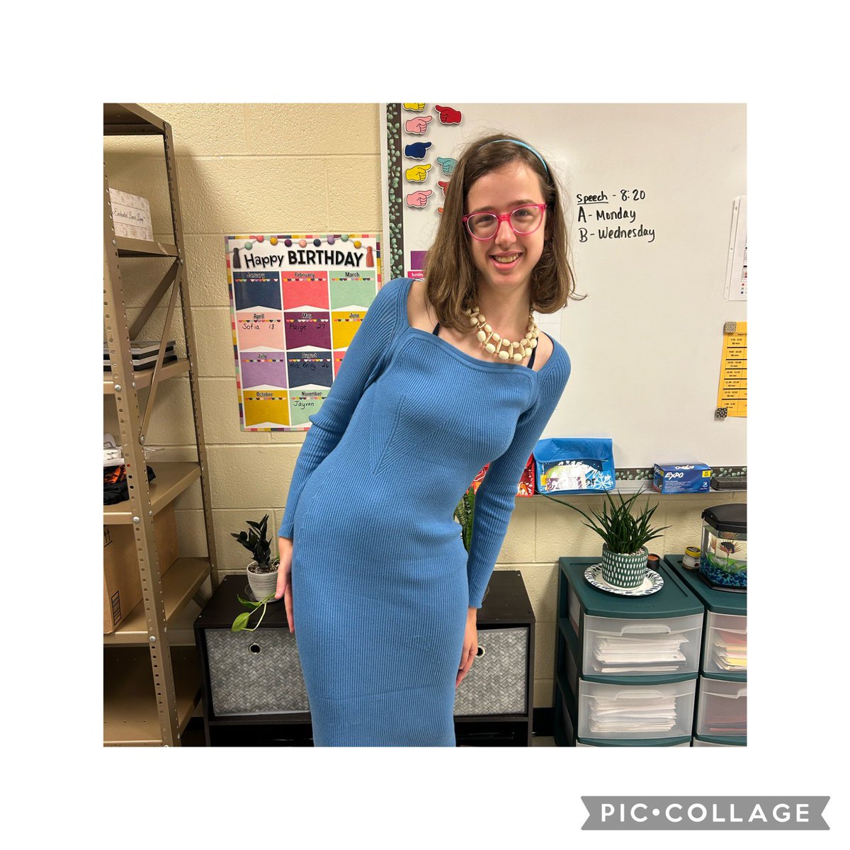JaimeReillySHS's tweet photo. Wearing blue to kick off our Week of Respect, show we stand against bullying, and advocate for respect 🩵 @SomervilleHSNJ https://t.co/RaGwfjBLy0