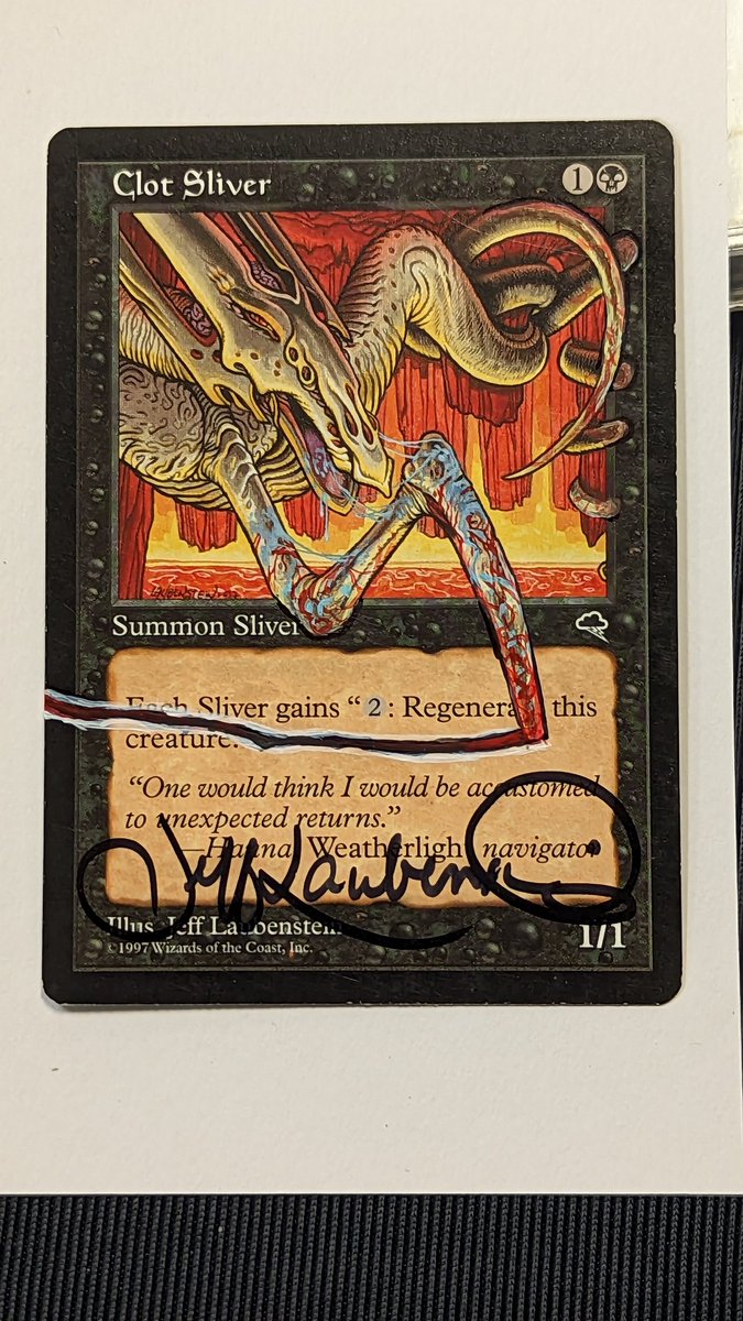 IllustratorJeff's tweet photo. To Kelly, Judit and all the great folks at #FaceTwoFace Calgary, thanks for another fun weekend. I'll look forward to Vancouver or Montreal or wherever this crazy, fun, and magical game takes me. see you somewhere down the road. #MTG #MTGcanada https://t.co/dPY9D2Z2Gf
