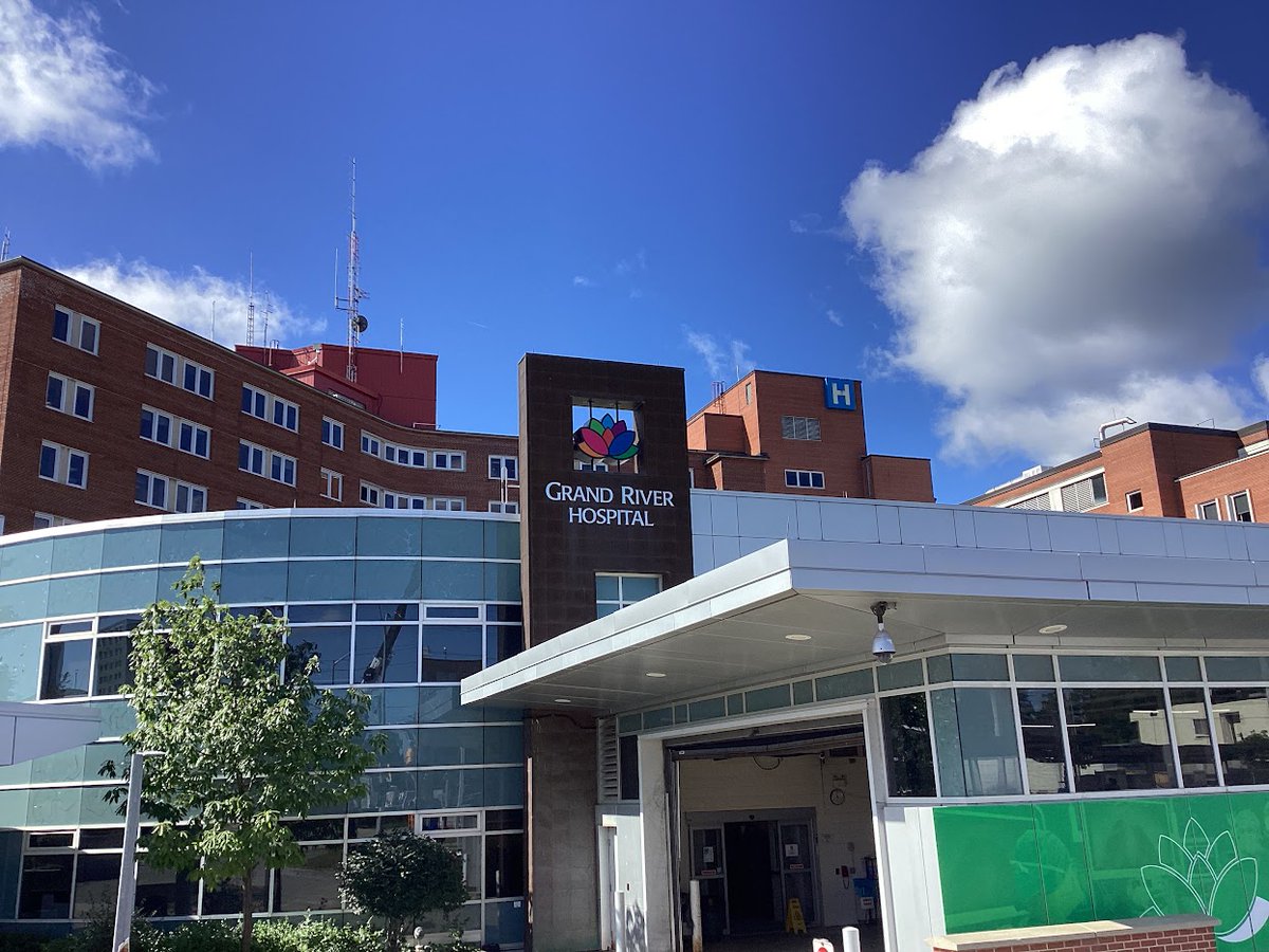 The brand new lotus at Grand River Hospital is up and looking bright in the October sun ☀️ #SignMakers #SignageSolutions #HandcraftedSigns #SignShop #SignageExperts #kwawesome #graphicdesign #grandriverhospital #grh #careneverstops