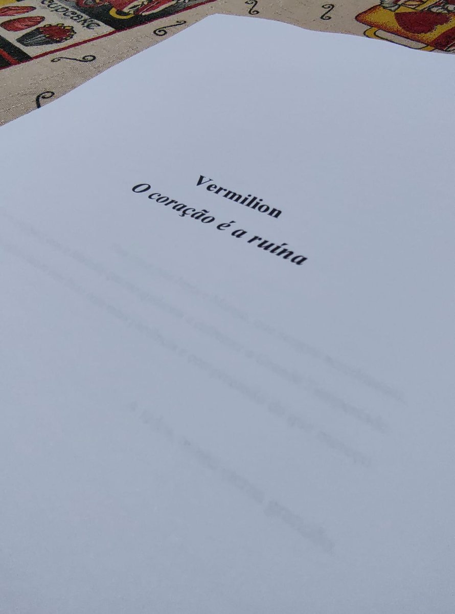 ovinilouzada's tweet photo. Vocês não estão prontos.
#Vermilion
#WeissAMenteEOLimite
#Weiss2 https://t.co/pOZogPFlYV