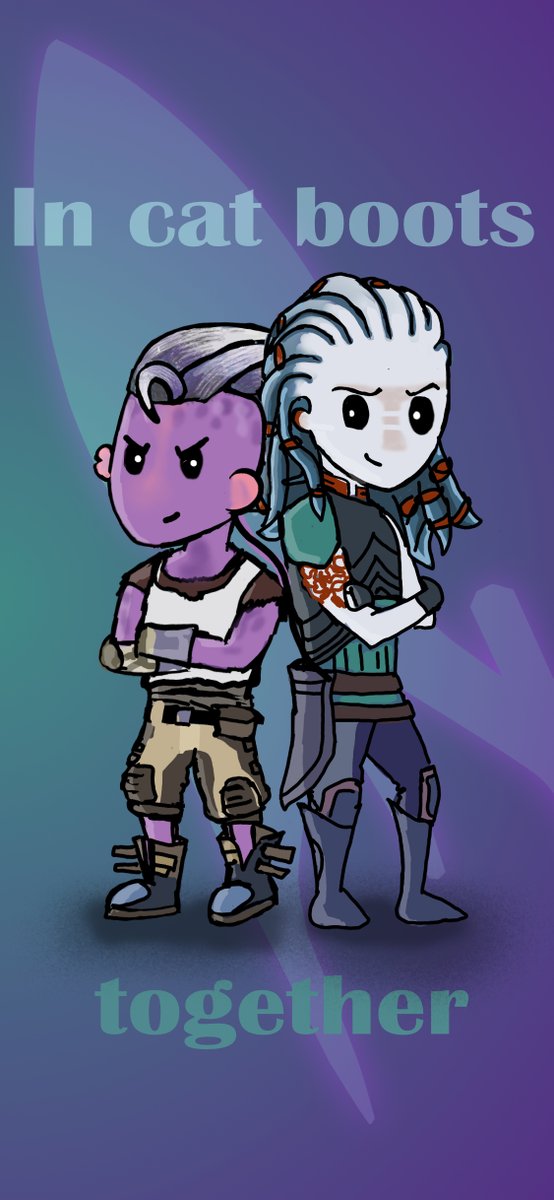Amalgam000_JC's tweet photo. #CartoonVoyager and #CartoonProdigy β #PhoneEdition! (2 of 4) (see first post for screen size guide)
#StarTrekProdigy #DalRel #Gwyndala #CatBoots #StarTrek #SaveStarTrekProdigy #ProdigyFanArt https://t.co/6vRj6mJiOs