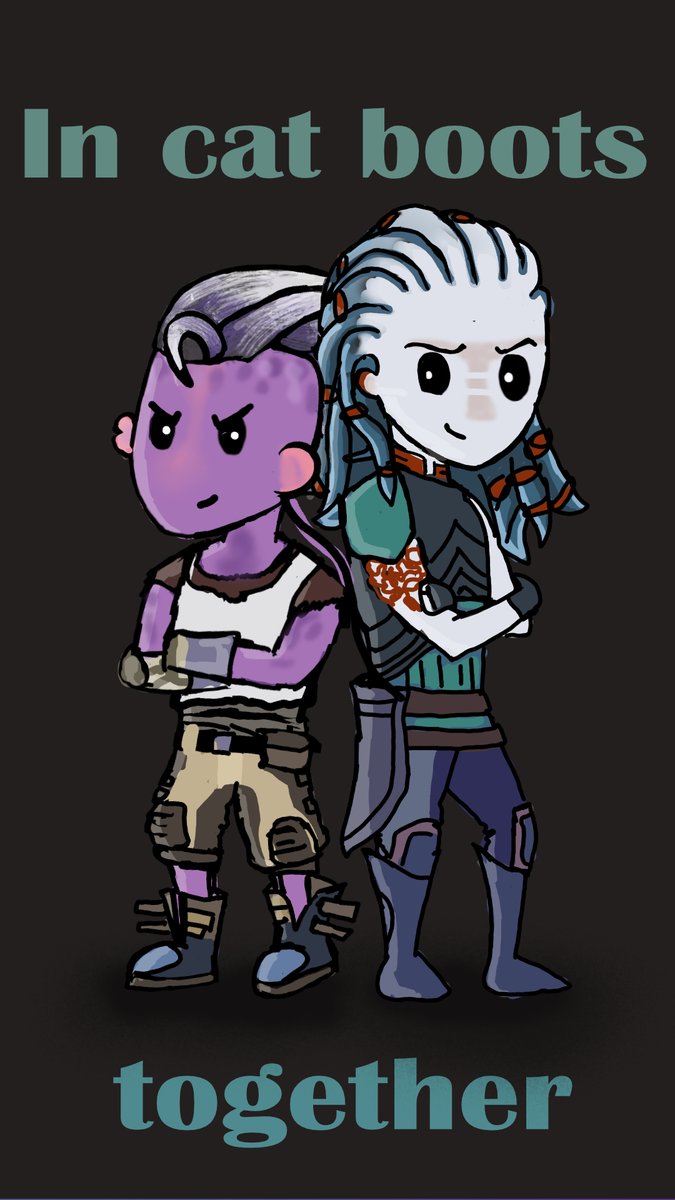 Amalgam000_JC's tweet photo. #CartoonVoyager and #CartoonProdigy β #PhoneEdition! (2 of 4) (see first post for screen size guide)
#StarTrekProdigy #DalRel #Gwyndala #CatBoots #StarTrek #SaveStarTrekProdigy #ProdigyFanArt https://t.co/6vRj6mJiOs