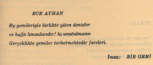 Ece Ayhan (@caglareceayhan) on Twitter photo 