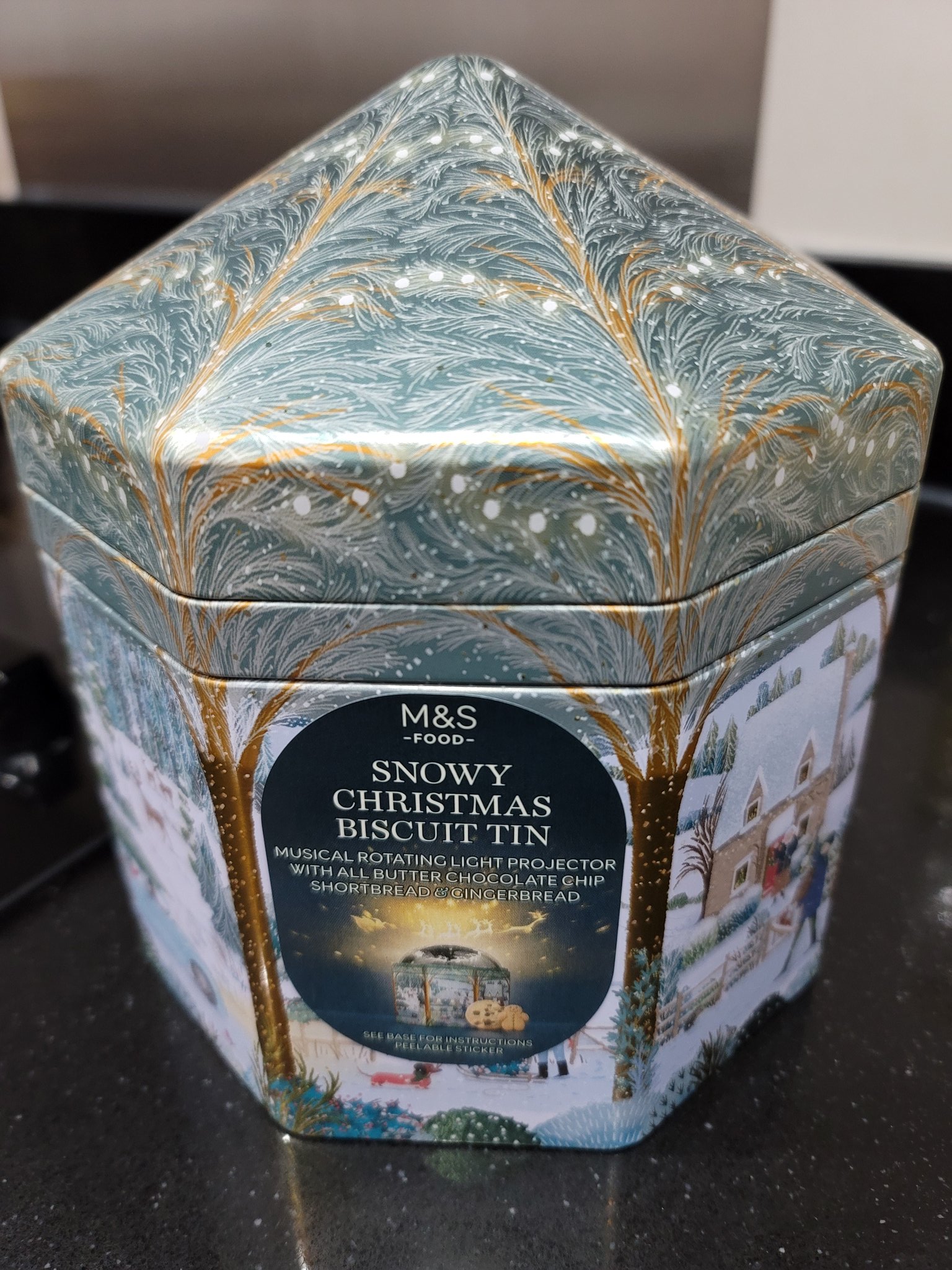 マークス＆スペンサー クリスマス 2023 クリスマス缶 M＆S 見過ごし