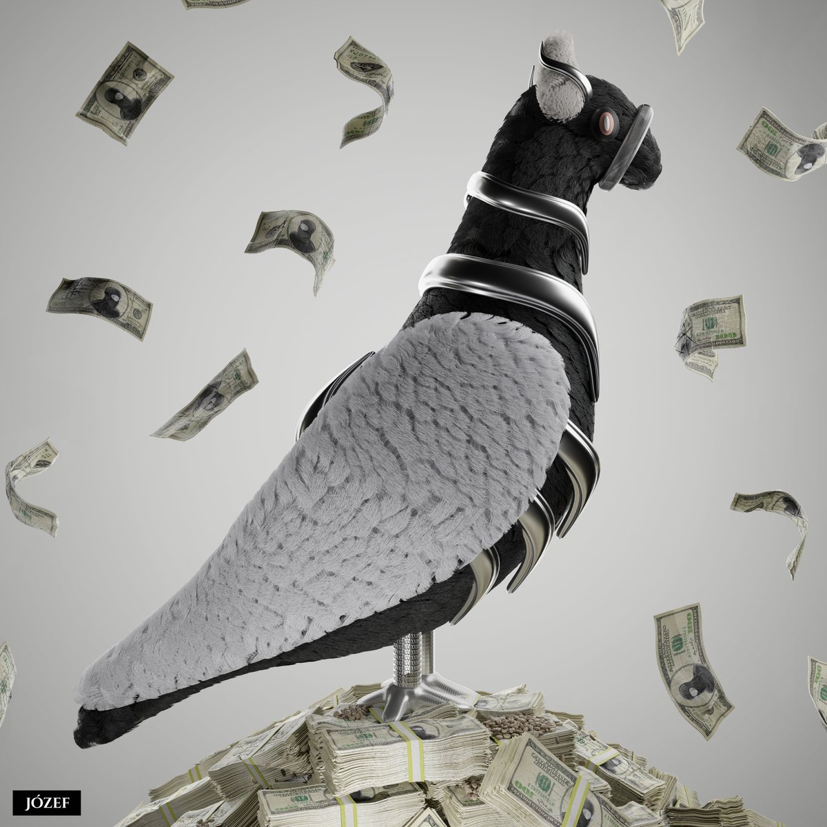 if im still alive at the age of 90 you will find me on the neighborhood bench feeding pigeons, if im in the grave at this age i believe that this work will feed my grandchildren 😅

#3d #pigeon #3dart #blendercommunity #digitalart #blendershare #blender3dartist #pigeonart