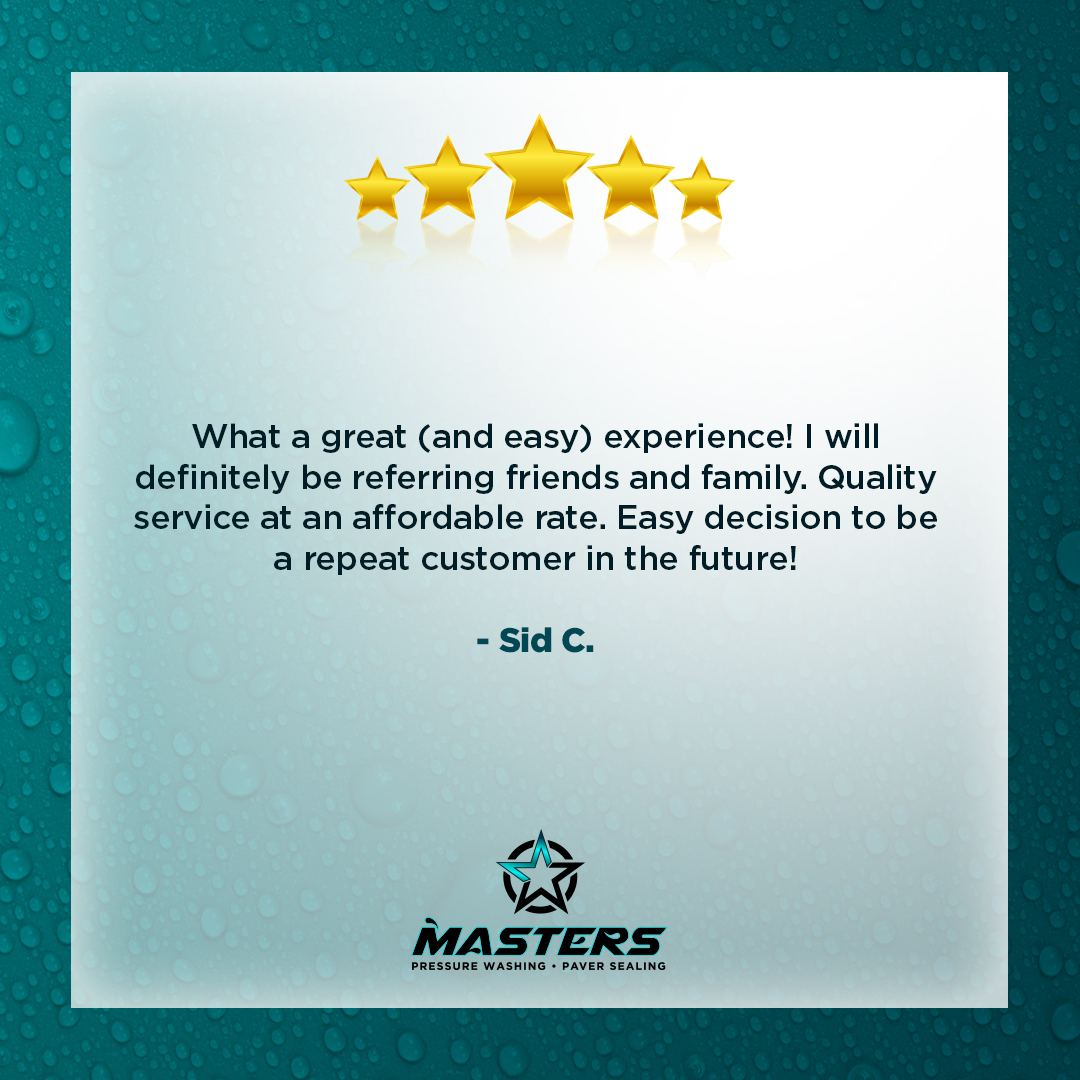MastersPW's tweet image. Thank you for the wonderful review! 💙

#IdahoMasters #MastersPressureWashing