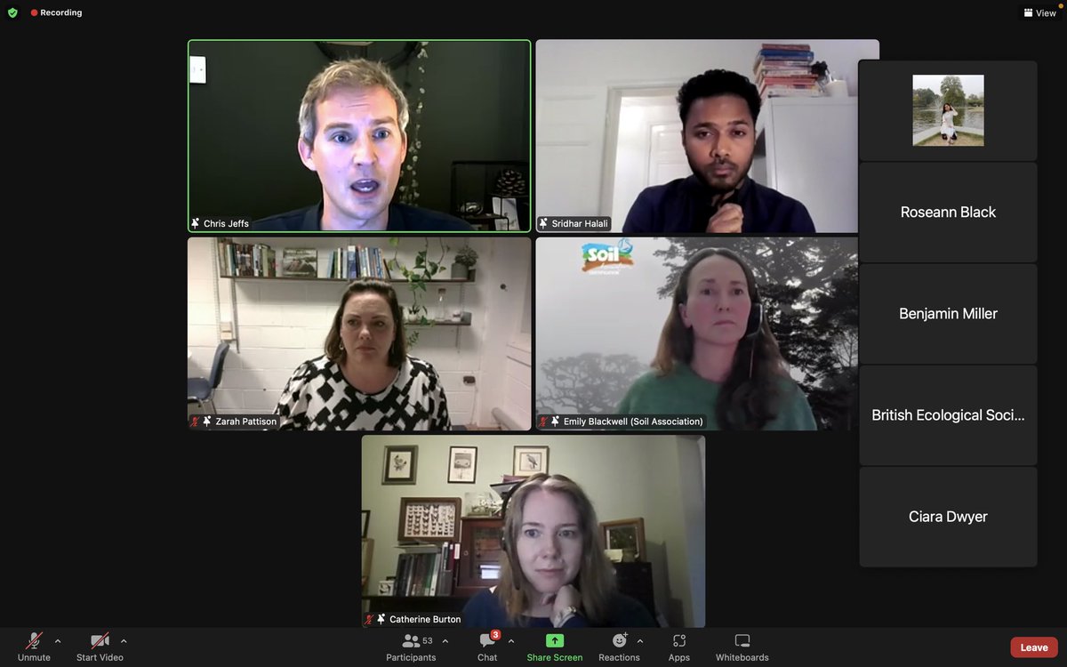 Gunjana Boruah (@gunjana_b) on Twitter photo Excited to have attended the "From Passion to Profession" event organised by <a href="/BES_SEEDNet/">BES SEED Network</a>
Such inspiring insights shared by the panel of #FirstGen and working-class #ecologists.
Thank you for shedding light on diverse #career paths in #ecology. 🌱 #SEEDCareersPanel Excited to have attended the "From Passion to Profession" event organised by <a href="/BES_SEEDNet/">BES SEED Network</a>
Such inspiring insights shared by the panel of #FirstGen and working-class #ecologists.
Thank you for shedding light on diverse #career paths in #ecology. 🌱 #SEEDCareersPanel